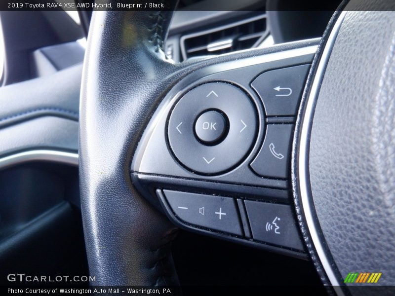 Blueprint / Black 2019 Toyota RAV4 XSE AWD Hybrid