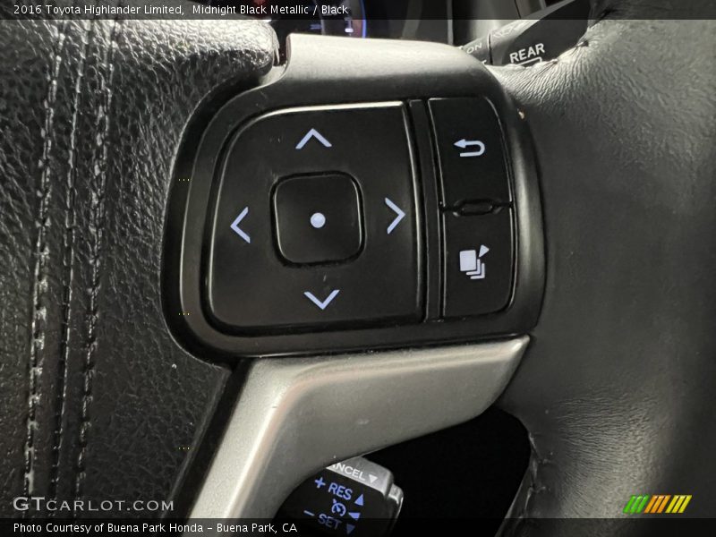  2016 Highlander Limited Steering Wheel