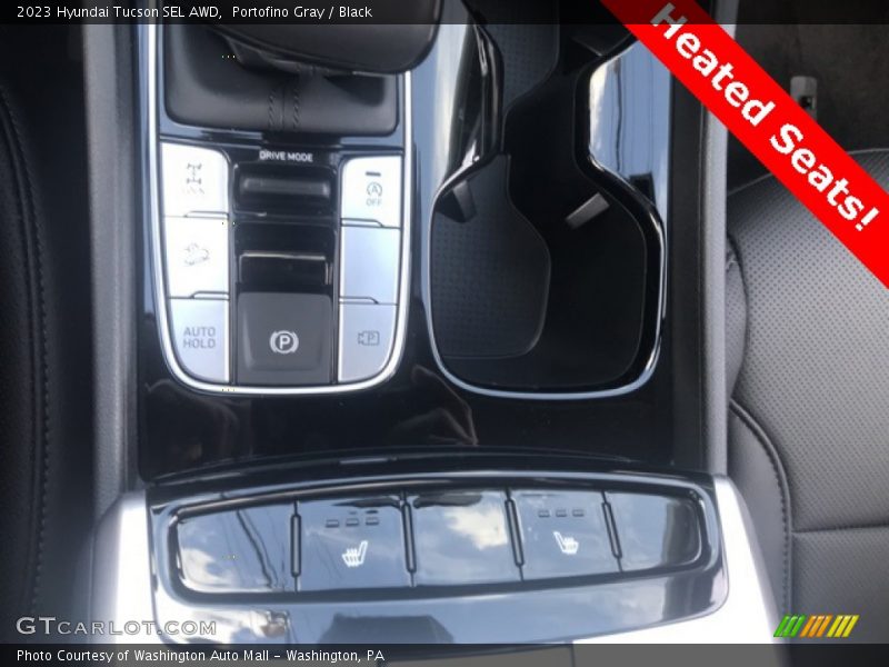 Portofino Gray / Black 2023 Hyundai Tucson SEL AWD