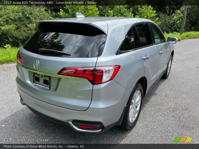 Lunar Silver Metallic / Ebony 2017 Acura RDX Technology AWD