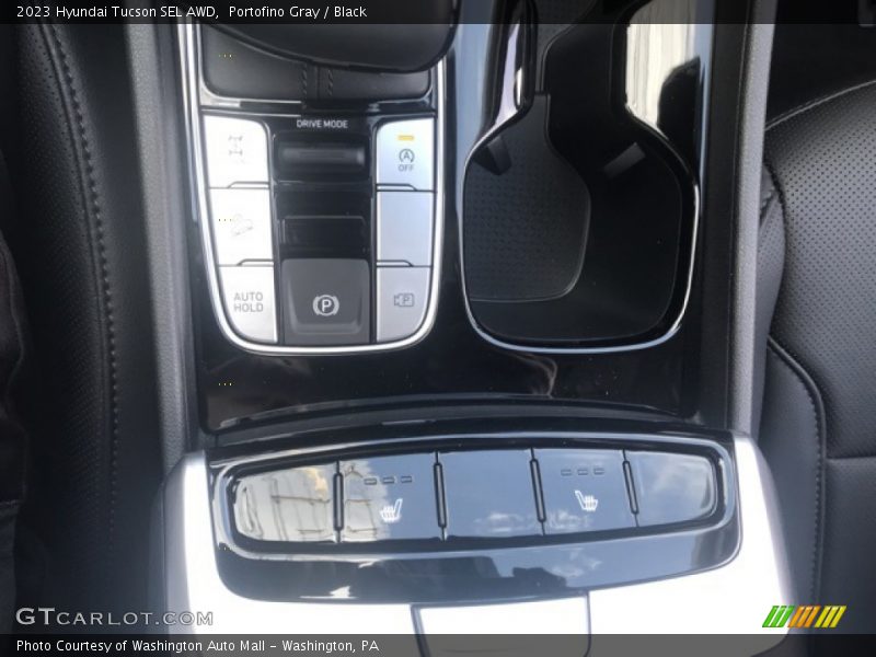 Portofino Gray / Black 2023 Hyundai Tucson SEL AWD