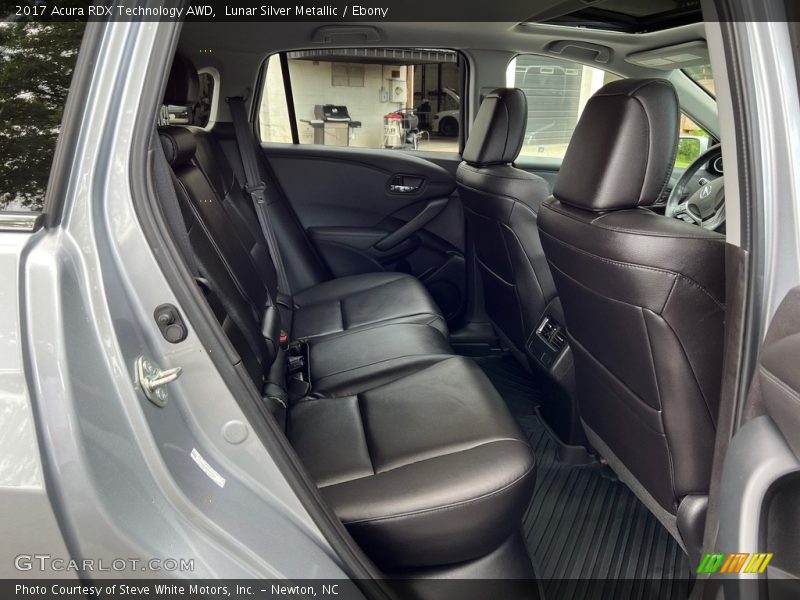 Rear Seat of 2017 RDX Technology AWD