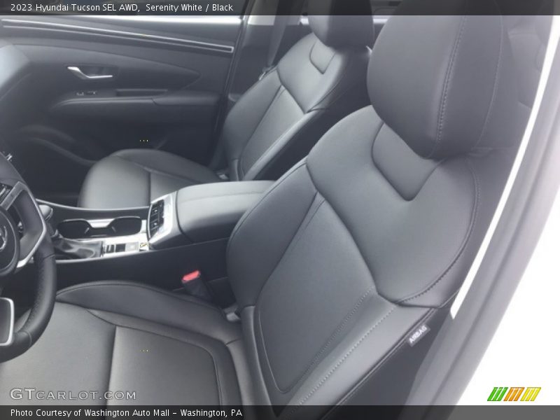 Serenity White / Black 2023 Hyundai Tucson SEL AWD