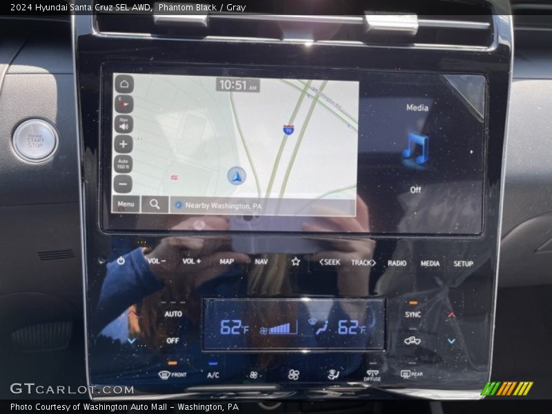 Navigation of 2024 Santa Cruz SEL AWD