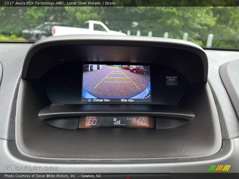 Controls of 2017 RDX Technology AWD