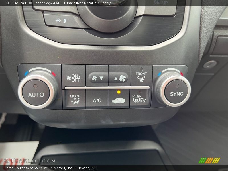 Controls of 2017 RDX Technology AWD