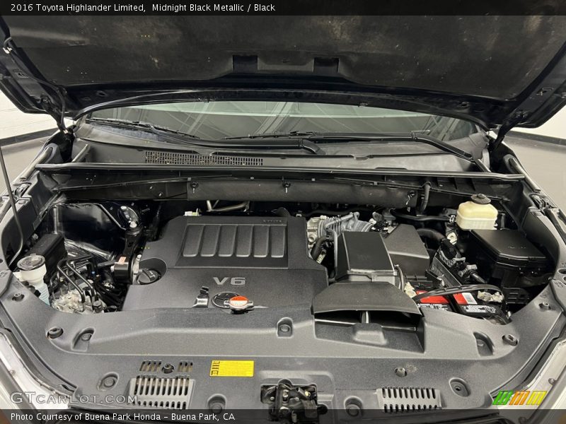  2016 Highlander Limited Engine - 3.5 Liter DOHC 24-Valve VVT-i V6
