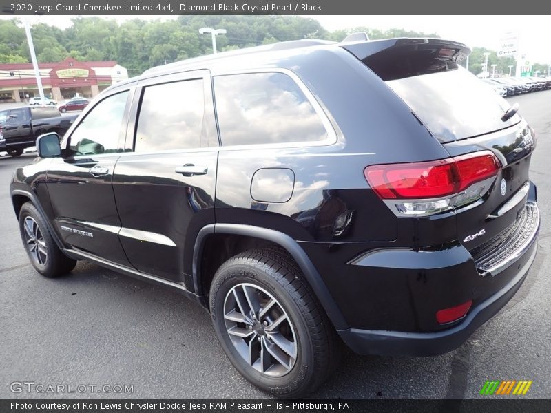 Diamond Black Crystal Pearl / Black 2020 Jeep Grand Cherokee Limited 4x4
