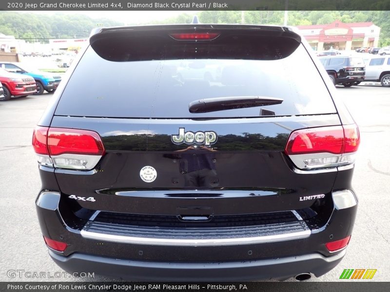 Diamond Black Crystal Pearl / Black 2020 Jeep Grand Cherokee Limited 4x4
