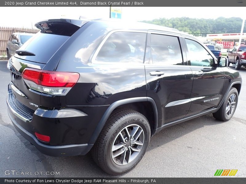 Diamond Black Crystal Pearl / Black 2020 Jeep Grand Cherokee Limited 4x4