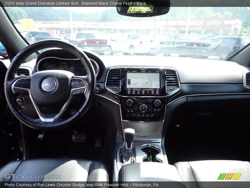 Diamond Black Crystal Pearl / Black 2020 Jeep Grand Cherokee Limited 4x4
