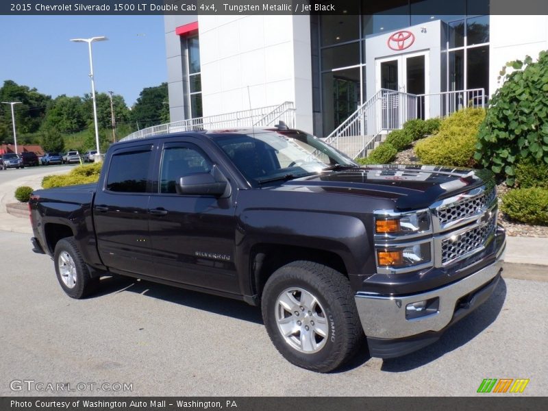 Tungsten Metallic / Jet Black 2015 Chevrolet Silverado 1500 LT Double Cab 4x4