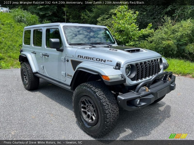 Front 3/4 View of 2023 Wrangler Rubicon 392 4x4 20th Anniversary
