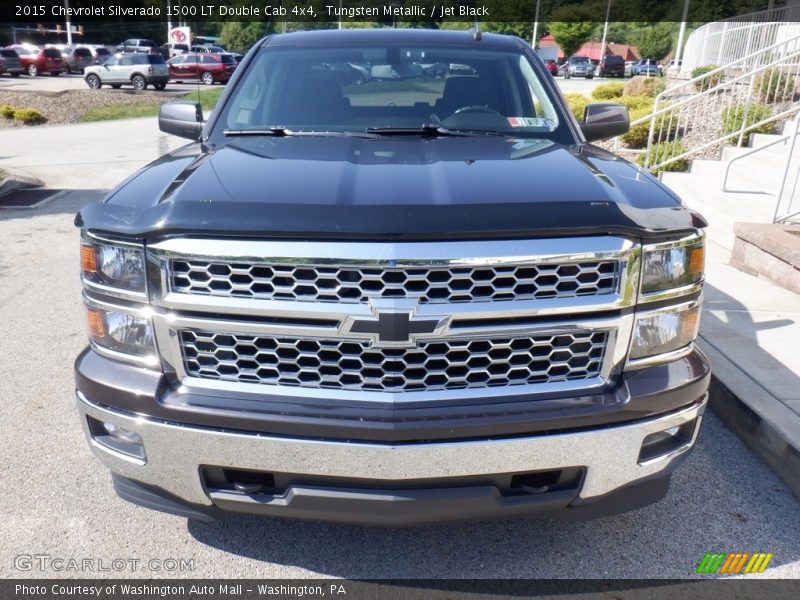 Tungsten Metallic / Jet Black 2015 Chevrolet Silverado 1500 LT Double Cab 4x4