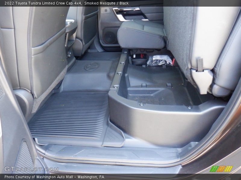 Rear Seat of 2022 Tundra Limited Crew Cab 4x4