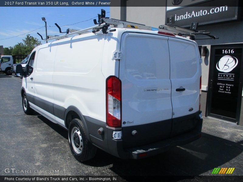 Oxford White / Pewter 2017 Ford Transit Van 350 LR Long