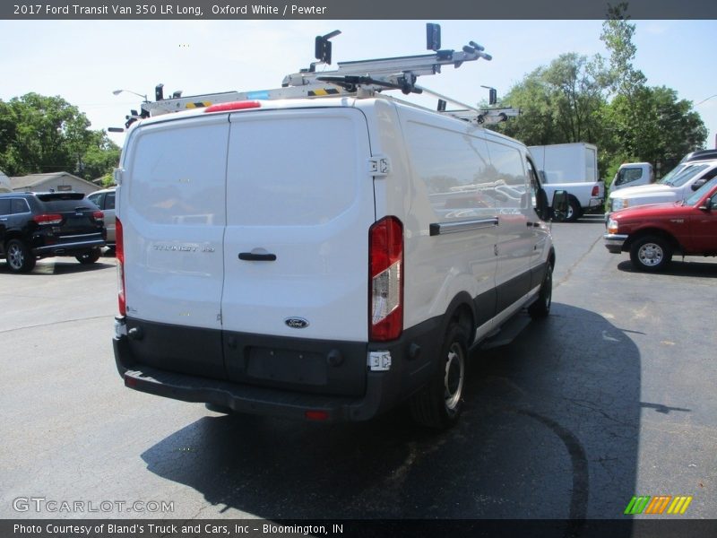 Oxford White / Pewter 2017 Ford Transit Van 350 LR Long