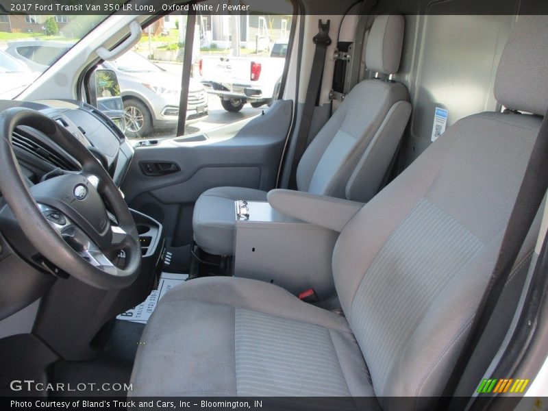 Oxford White / Pewter 2017 Ford Transit Van 350 LR Long
