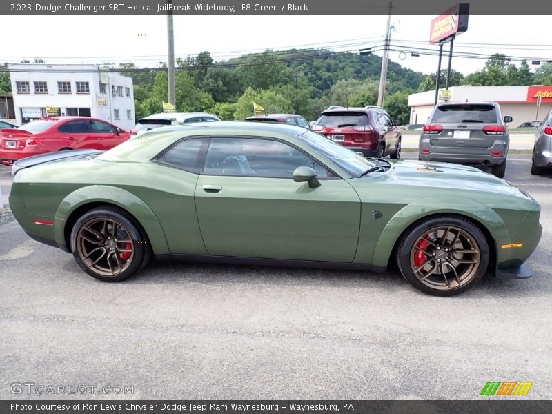  2023 Challenger SRT Hellcat JailBreak Widebody F8 Green