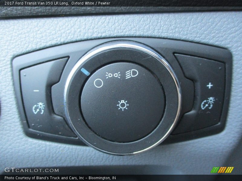 Oxford White / Pewter 2017 Ford Transit Van 350 LR Long