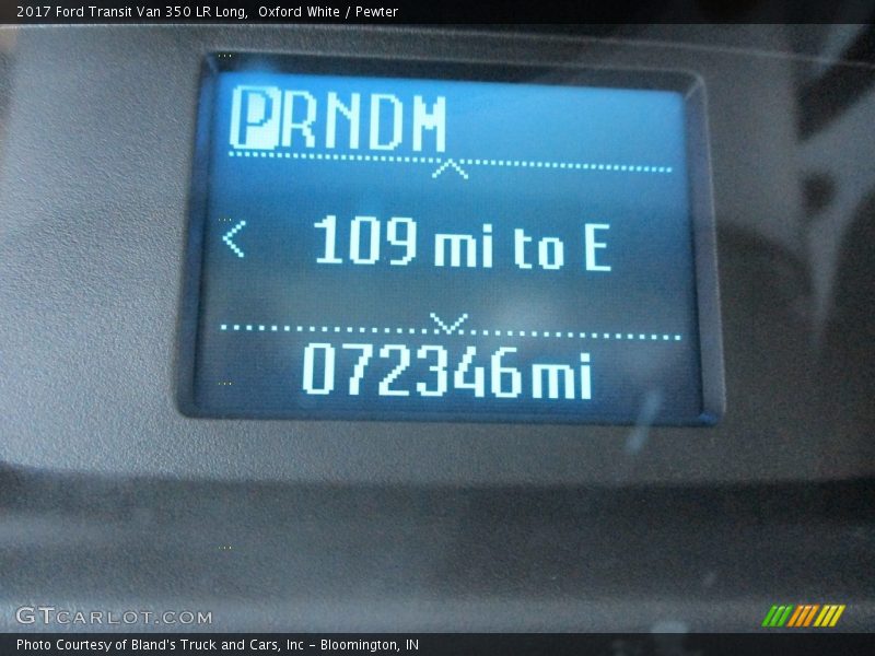 Oxford White / Pewter 2017 Ford Transit Van 350 LR Long