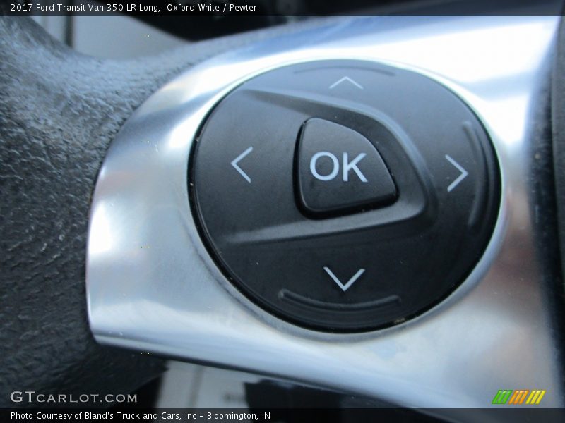 Oxford White / Pewter 2017 Ford Transit Van 350 LR Long