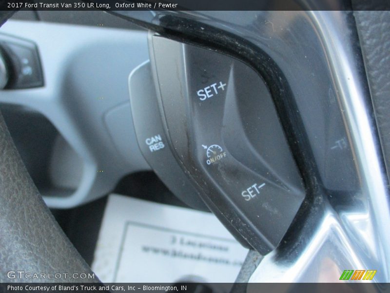 Oxford White / Pewter 2017 Ford Transit Van 350 LR Long