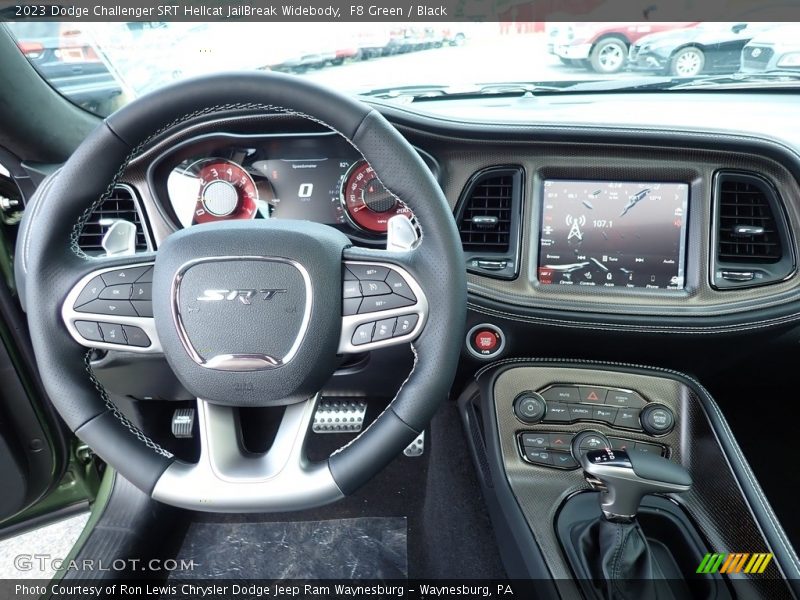 Dashboard of 2023 Challenger SRT Hellcat JailBreak Widebody