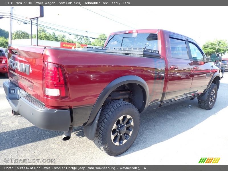 Delmonico Red Pearl / Black 2018 Ram 2500 Power Wagon Crew Cab 4x4