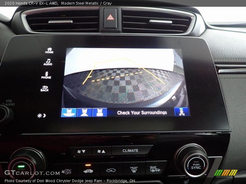 Modern Steel Metallic / Gray 2020 Honda CR-V EX-L AWD