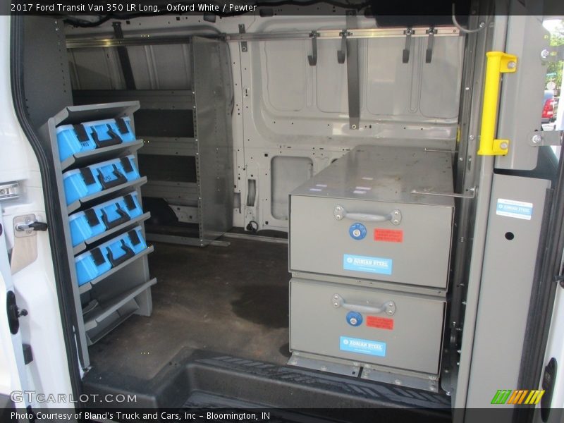 Oxford White / Pewter 2017 Ford Transit Van 350 LR Long