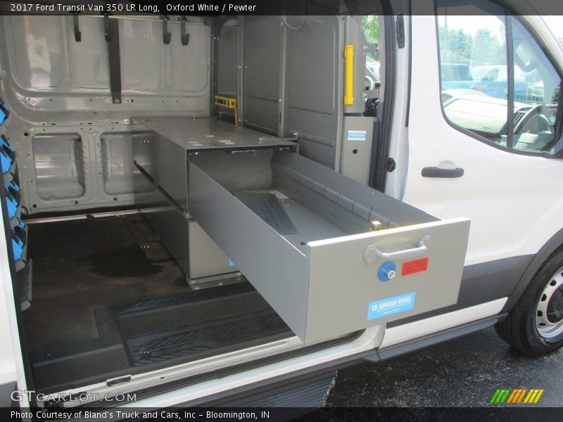 Oxford White / Pewter 2017 Ford Transit Van 350 LR Long