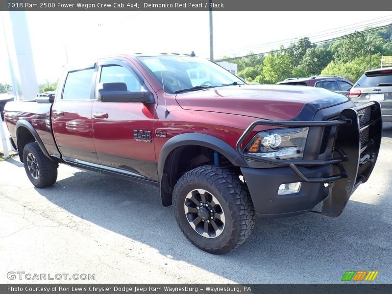 Delmonico Red Pearl / Black 2018 Ram 2500 Power Wagon Crew Cab 4x4