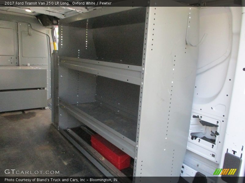 Oxford White / Pewter 2017 Ford Transit Van 350 LR Long