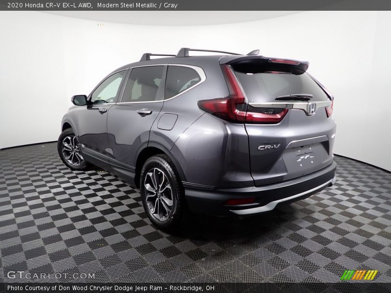 Modern Steel Metallic / Gray 2020 Honda CR-V EX-L AWD