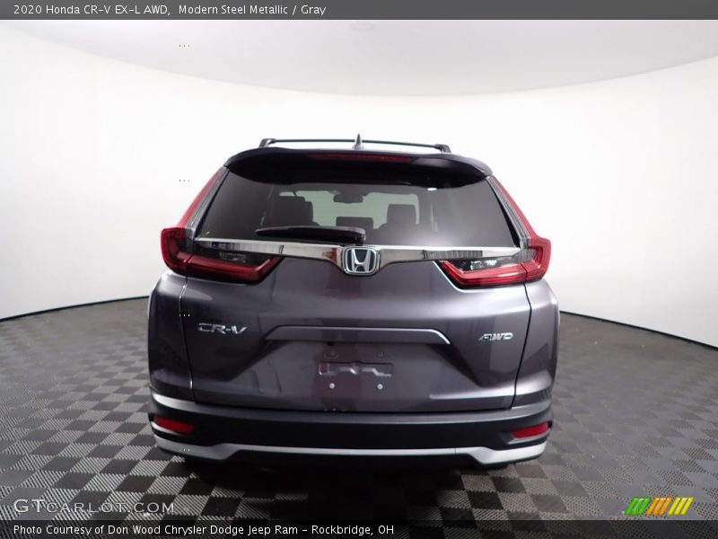 Modern Steel Metallic / Gray 2020 Honda CR-V EX-L AWD