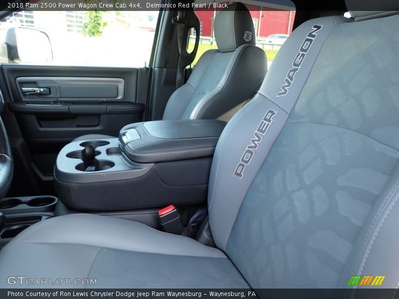 Delmonico Red Pearl / Black 2018 Ram 2500 Power Wagon Crew Cab 4x4