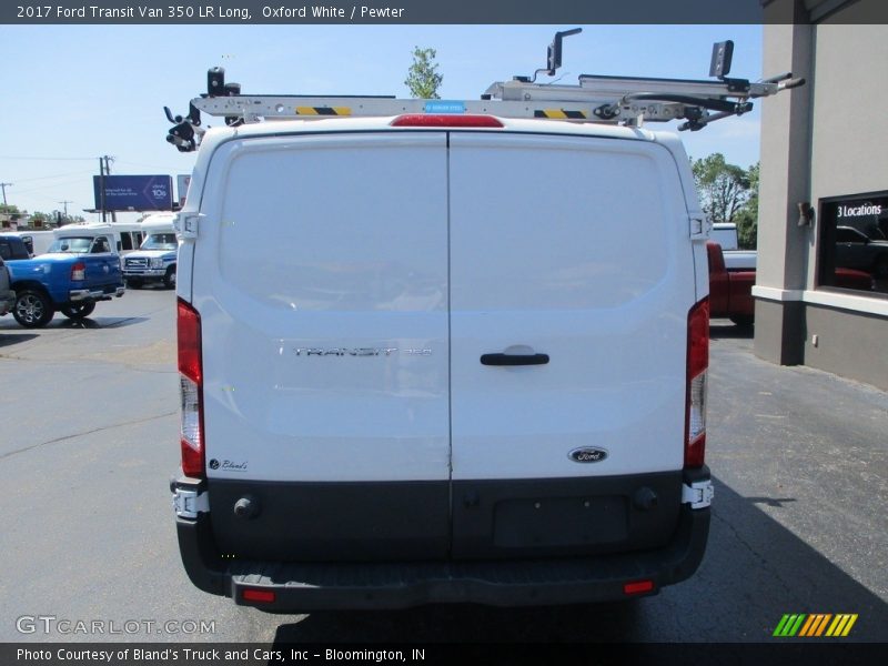 Oxford White / Pewter 2017 Ford Transit Van 350 LR Long