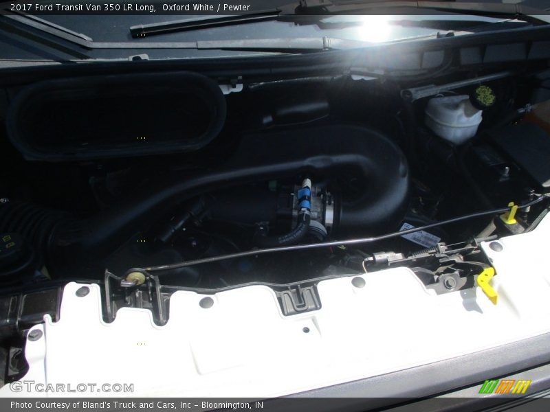 Oxford White / Pewter 2017 Ford Transit Van 350 LR Long