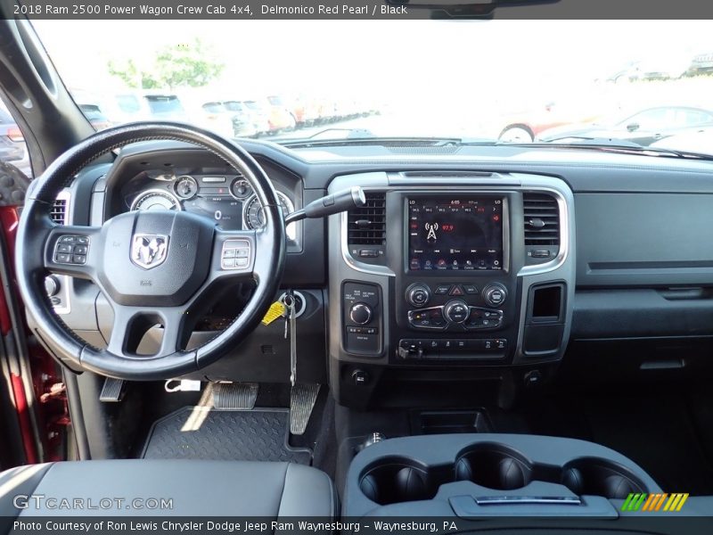 Delmonico Red Pearl / Black 2018 Ram 2500 Power Wagon Crew Cab 4x4