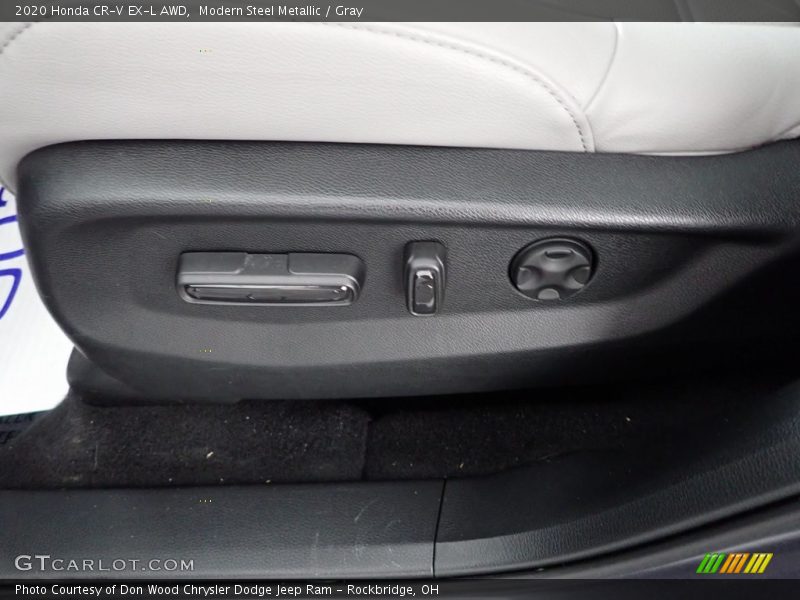 Modern Steel Metallic / Gray 2020 Honda CR-V EX-L AWD