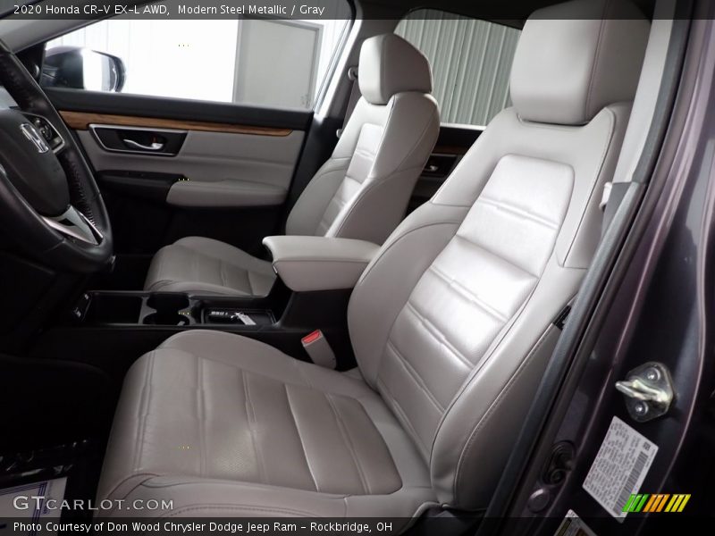 Modern Steel Metallic / Gray 2020 Honda CR-V EX-L AWD