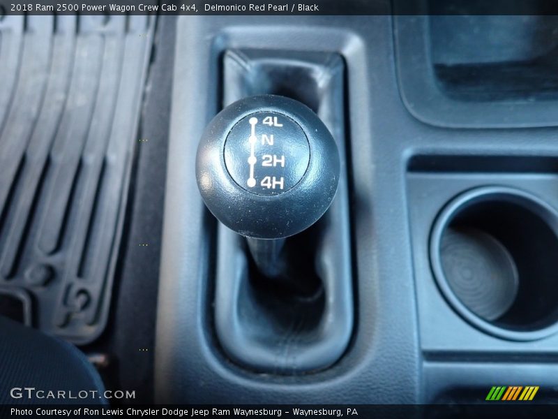 Delmonico Red Pearl / Black 2018 Ram 2500 Power Wagon Crew Cab 4x4