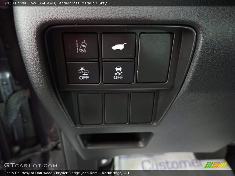 Modern Steel Metallic / Gray 2020 Honda CR-V EX-L AWD