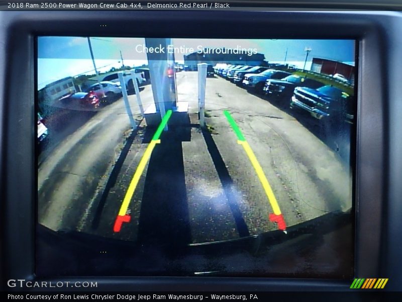 Delmonico Red Pearl / Black 2018 Ram 2500 Power Wagon Crew Cab 4x4