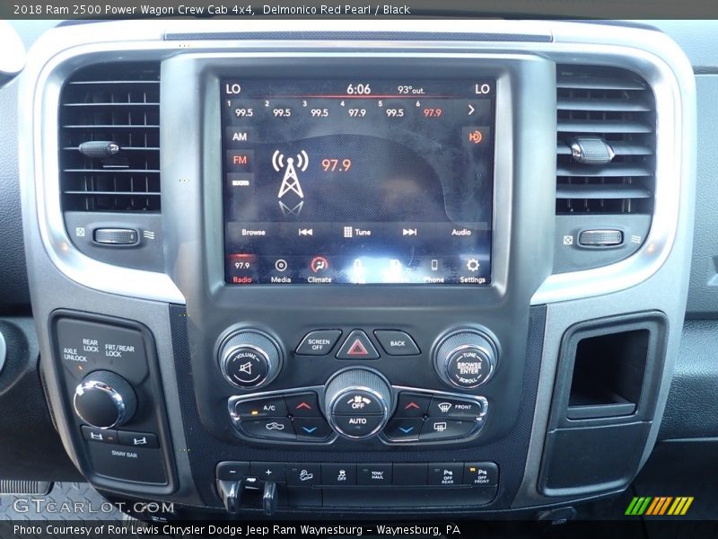 Controls of 2018 2500 Power Wagon Crew Cab 4x4