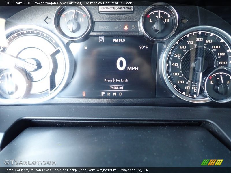  2018 2500 Power Wagon Crew Cab 4x4 Power Wagon Crew Cab 4x4 Gauges