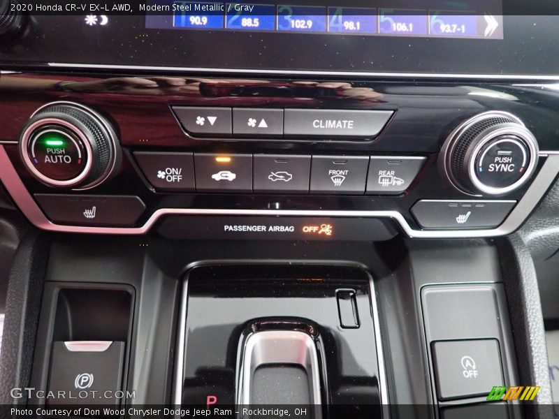 Modern Steel Metallic / Gray 2020 Honda CR-V EX-L AWD