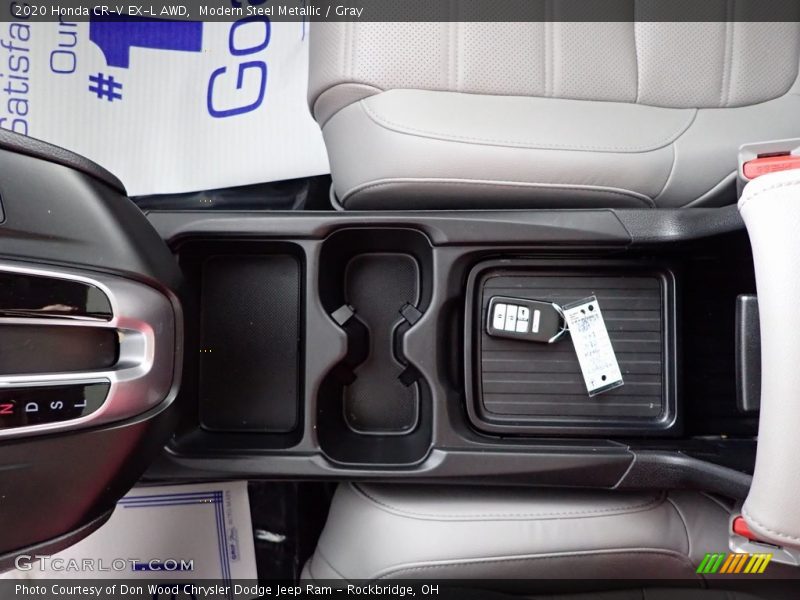Modern Steel Metallic / Gray 2020 Honda CR-V EX-L AWD