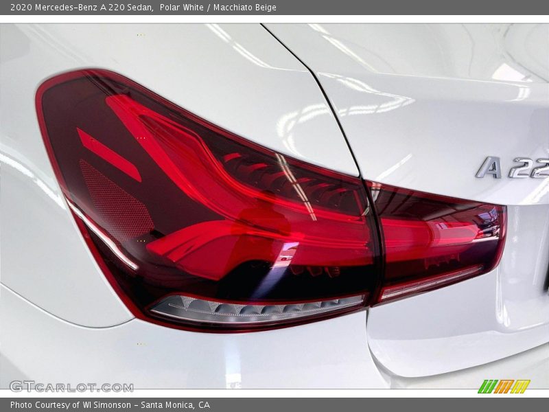 Polar White / Macchiato Beige 2020 Mercedes-Benz A 220 Sedan